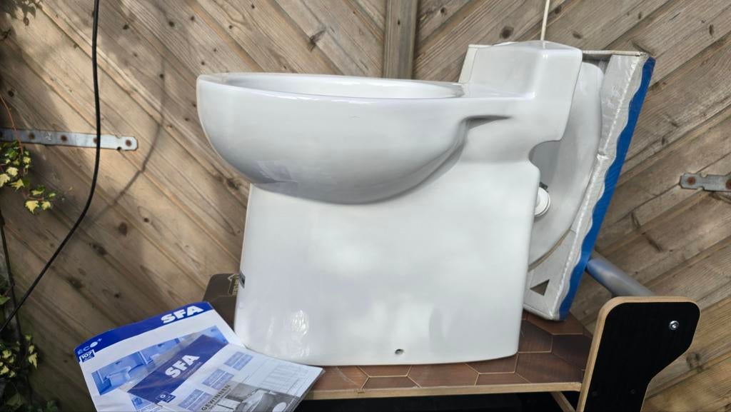 Sanicompact sanibroyeur toilet nieuw broyeur, Ophalen, Nieuw, Toilet