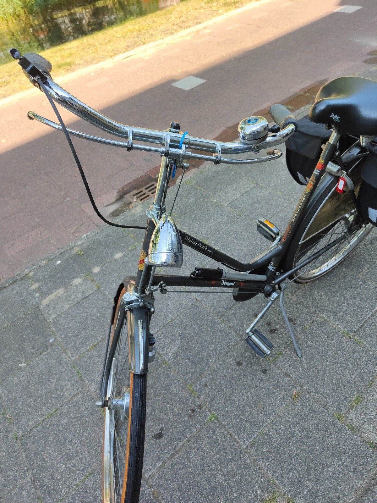 Mooie Fongers Dutchman Damesfiets, Terugtraprem, Ophalen, Overige merken, 53 tot 56 cm