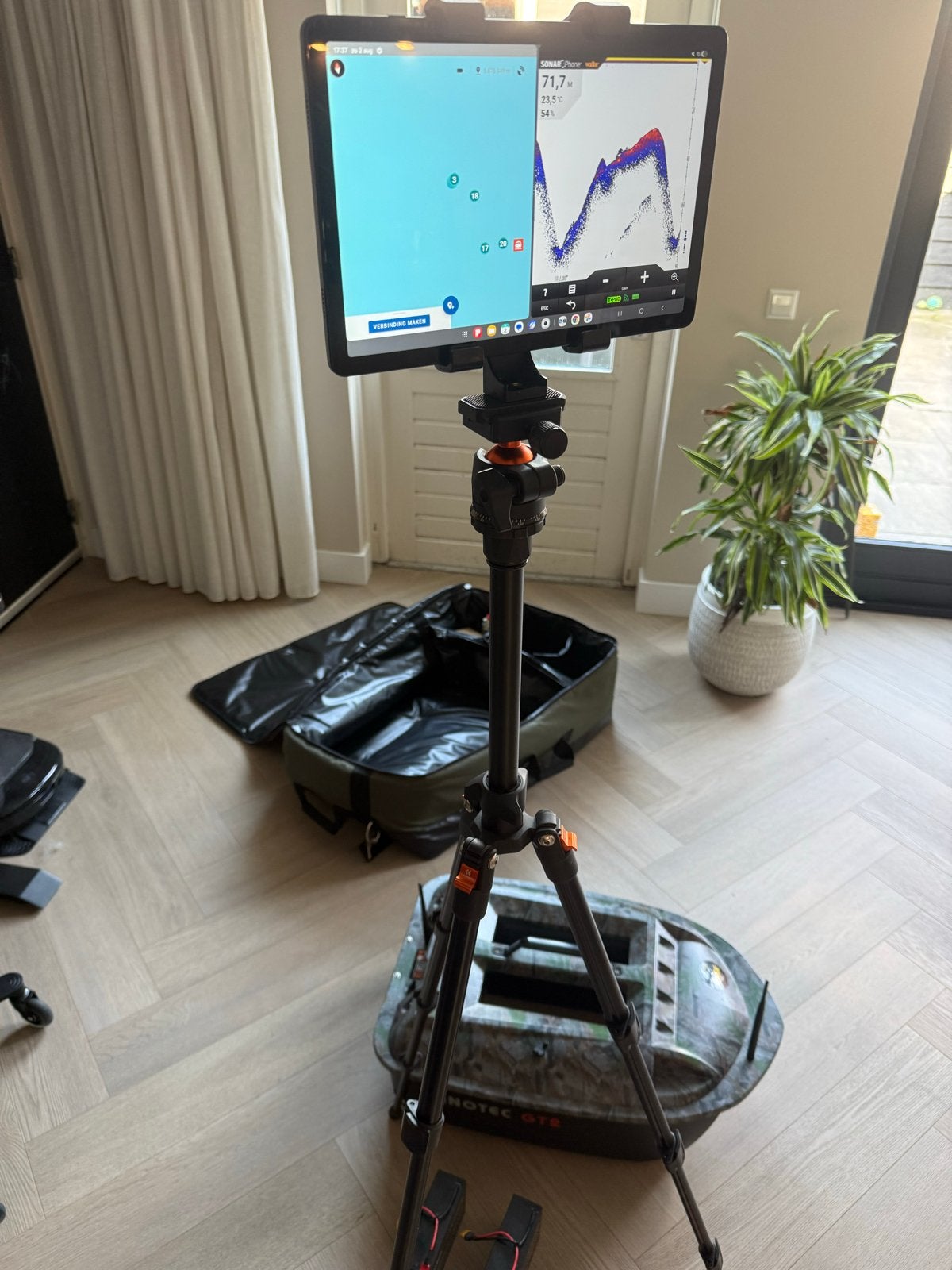 Voerboot Nanotec GT2 met GPS en SonarPhone, Ophalen of Verzenden, Zo goed als nieuw, Overige typen