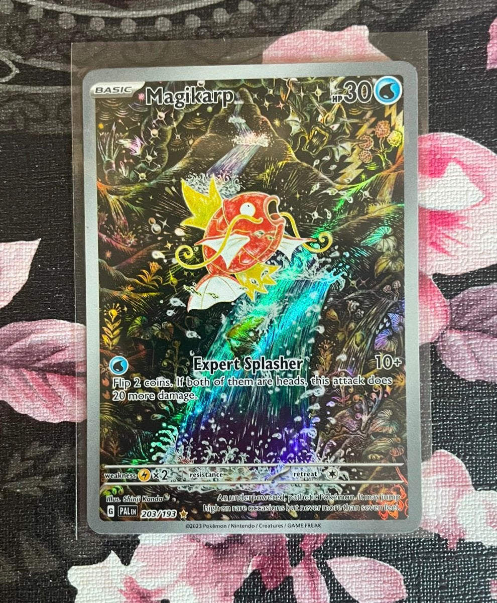 Pokemon kaart magikarp 203/193 paldea evolved, Ophalen of Verzenden, Zo goed als nieuw