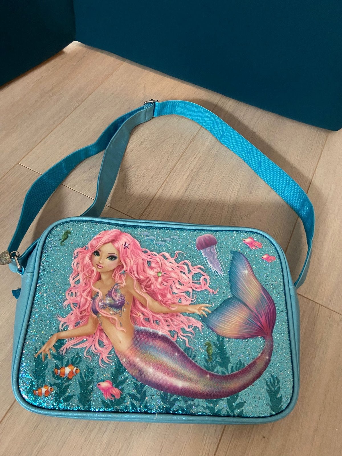 Fantasy Model zeemeermin schoudertasje, Ophalen of Verzenden, Gebruikt, Blauw, Schoudertasje