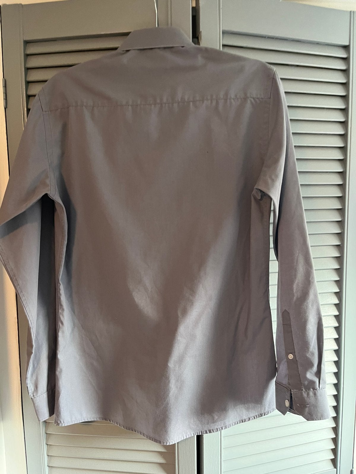Cedar Woodstate grijze heren blouse mt 15, Cedar Wood State, Zo goed als nieuw, Grijs, Halswijdte 39/40 (M)