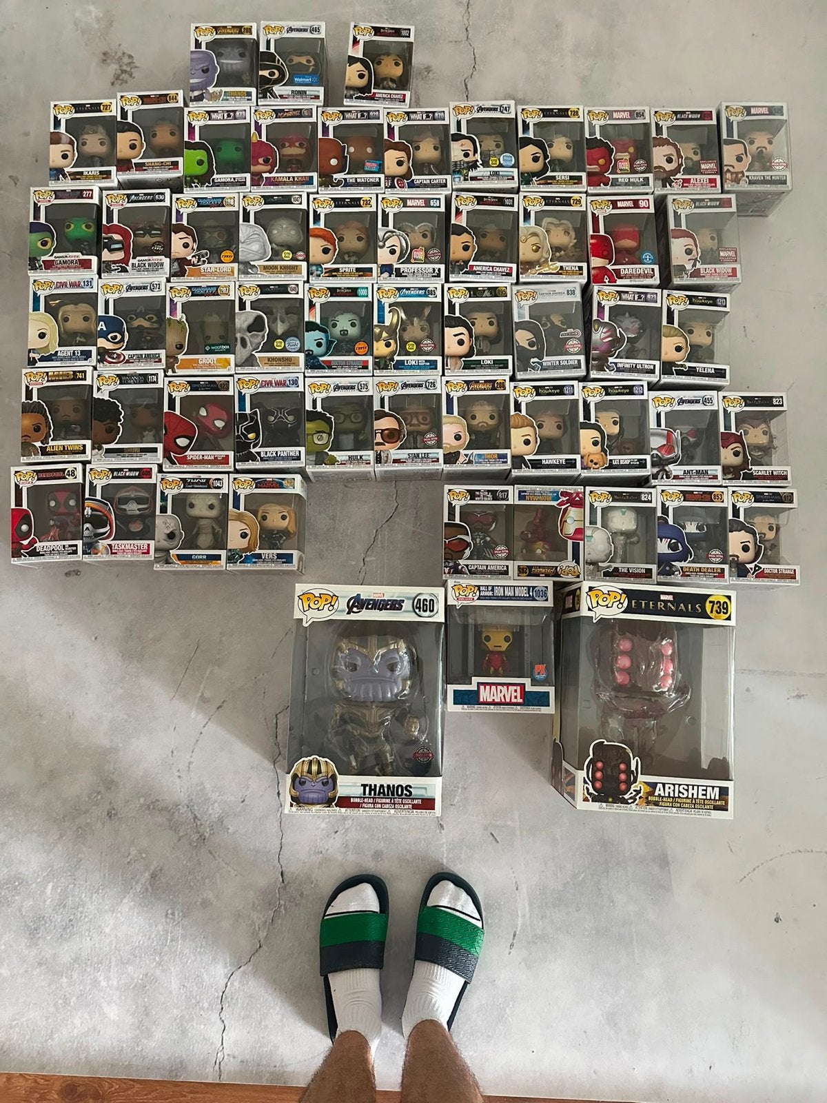 Grote Funko Pop Collectie Marvel - Diverse Figuren, Ophalen of Verzenden, Zo goed als nieuw