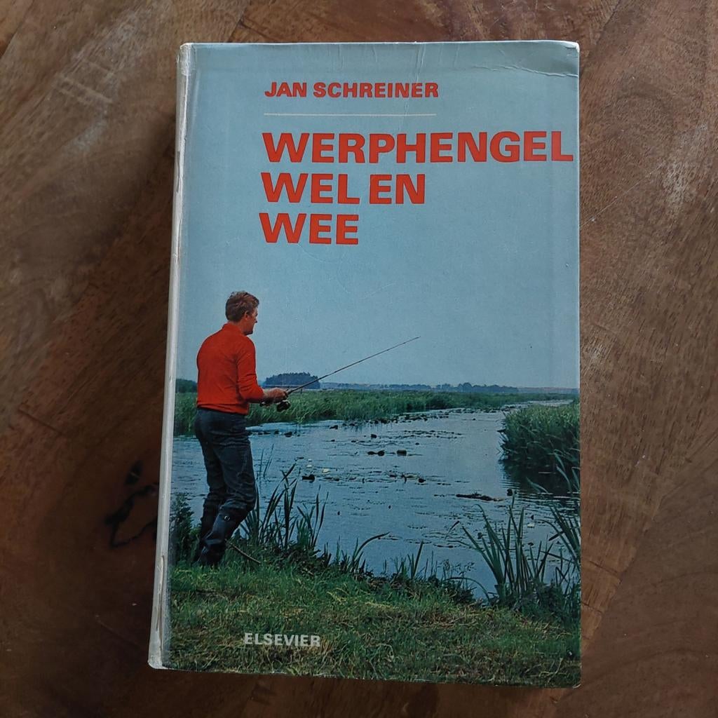 Werphengel Wel en Wee - Jan Schreiner (Elsevier), Watersport en Boten, Hengelsport | Algemeen, Ophalen of Verzenden