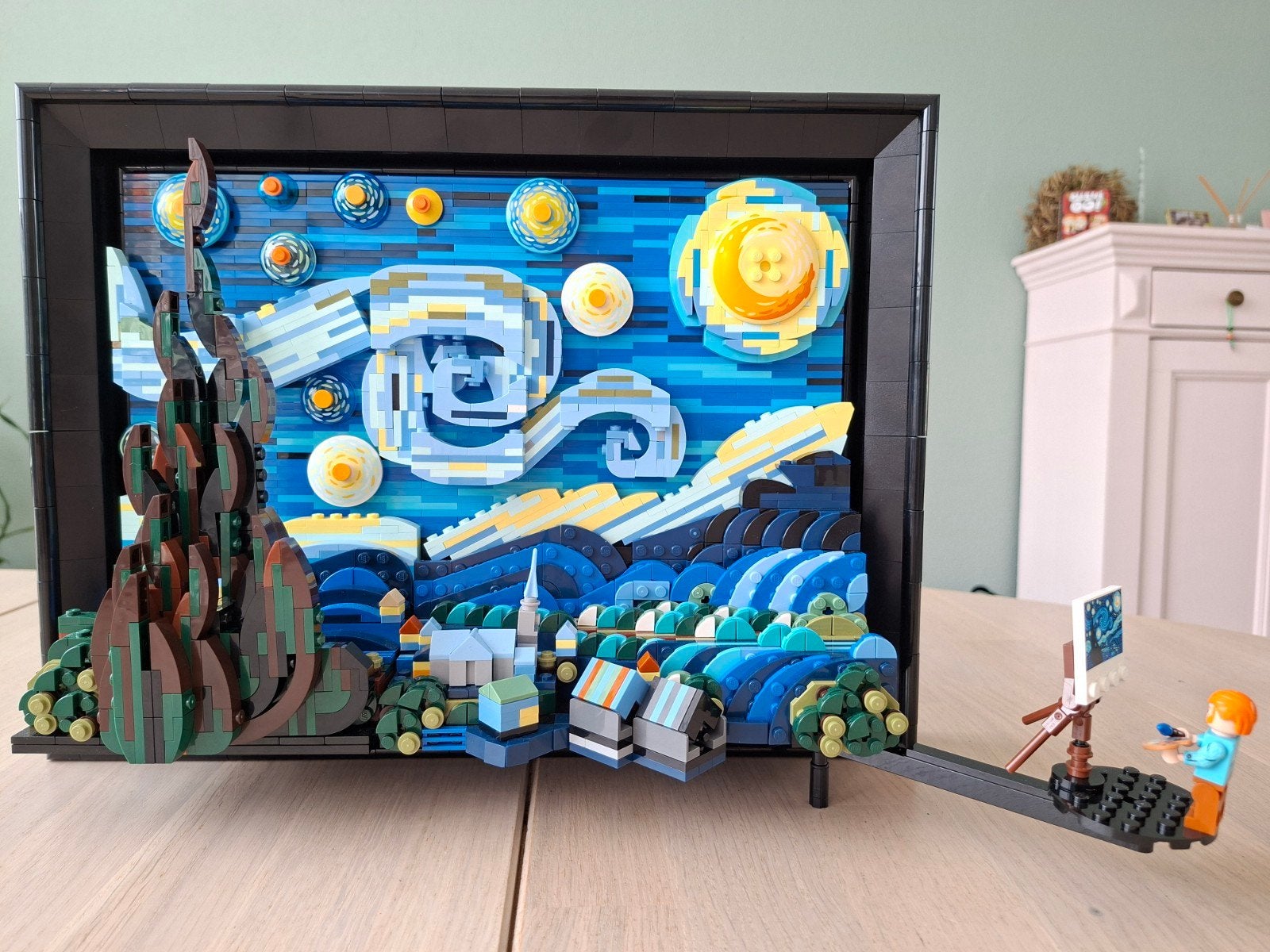 Lego Sterrennacht Vincent van Gogh, Ophalen, Zo goed als nieuw