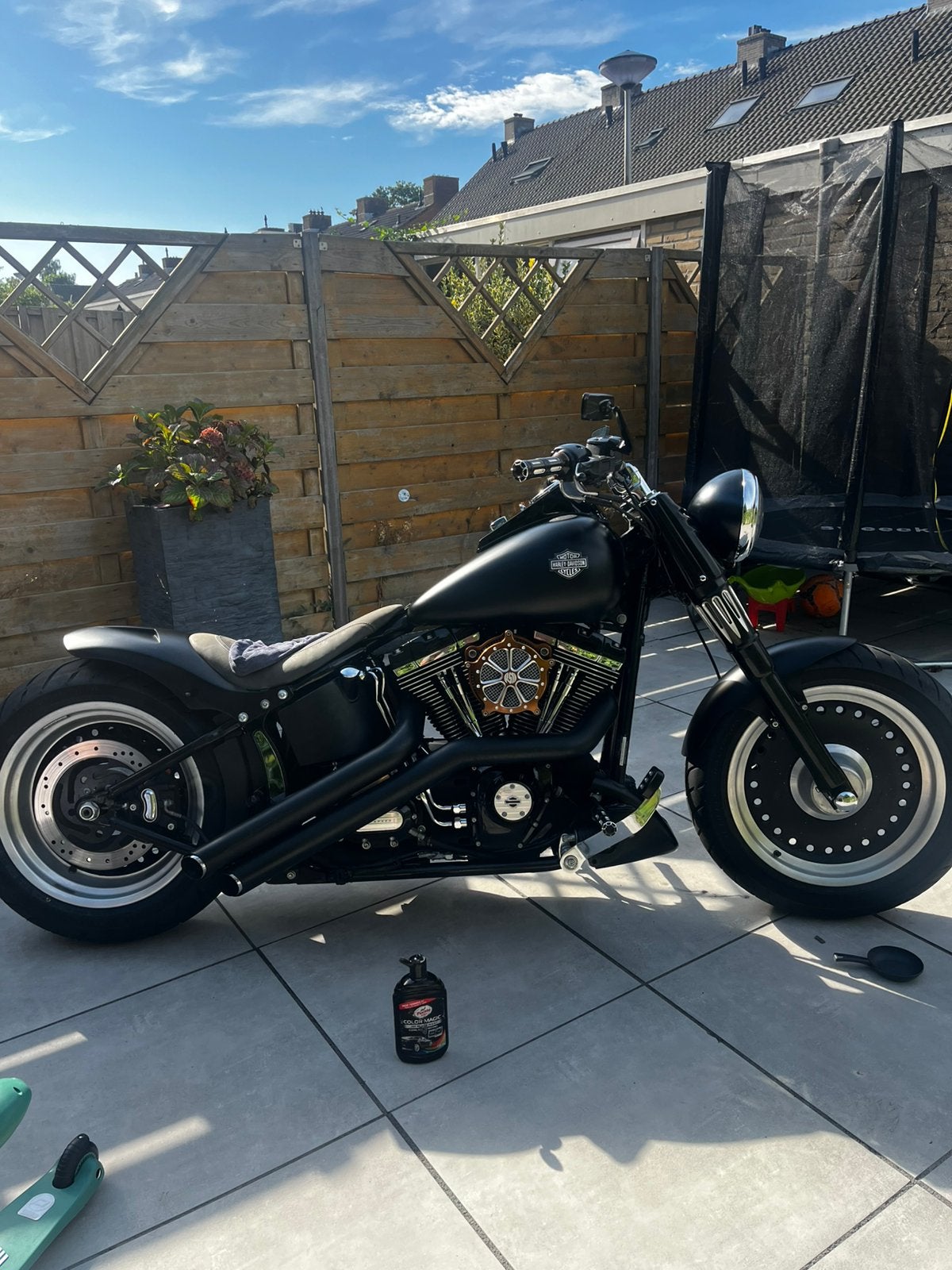 € 10.899,99 Custom Harley Davidson Fatboy uit 2008, 2 cilinders, Chopper, Gebruikt, Particulier