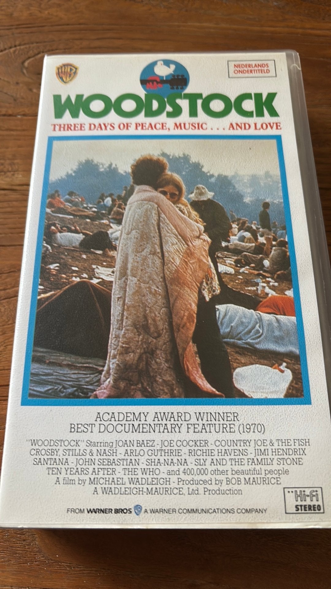 Video Woodstock, Alle leeftijden, Ophalen of Verzenden, Zo goed als nieuw