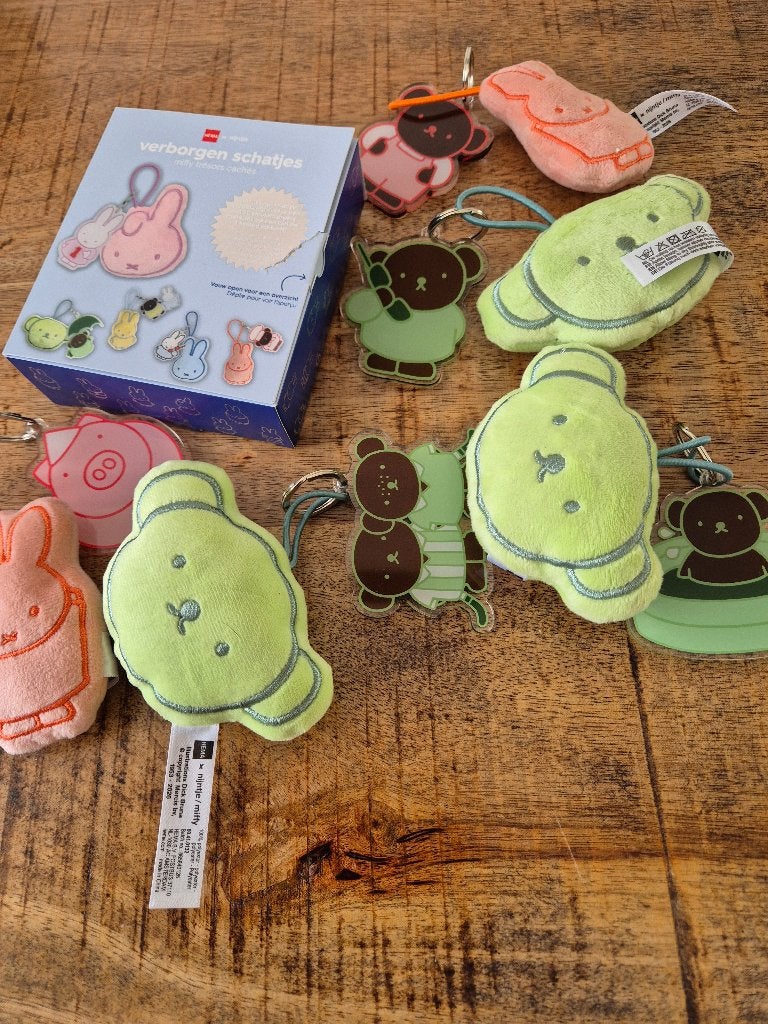 Nijntje verborgen schatjes 6 verschillende, Ophalen of Verzenden, Nieuw, Knuffel of Figuurtje
