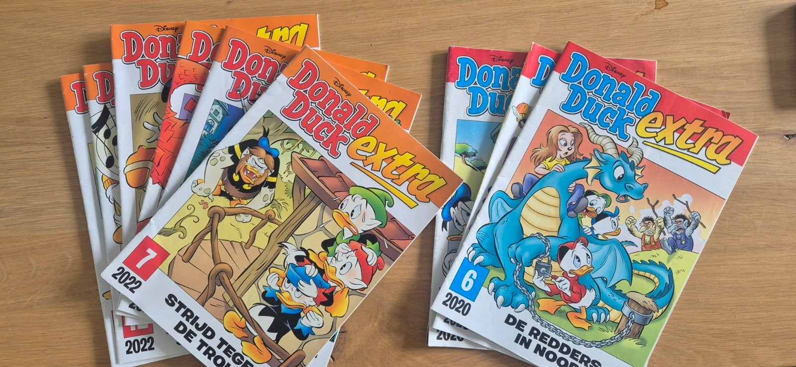 donald duck extra, Meerdere comics, Ophalen of Verzenden, Gelezen, Europa