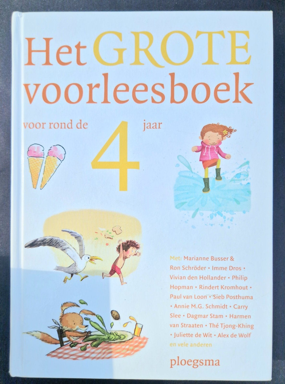 Het Grote Voorleesboek voor rond de 4 jaar - als nieuw!, Boeken, Gelezen, Fictie algemeen, Jongen of Meisje, Diverse auteurs