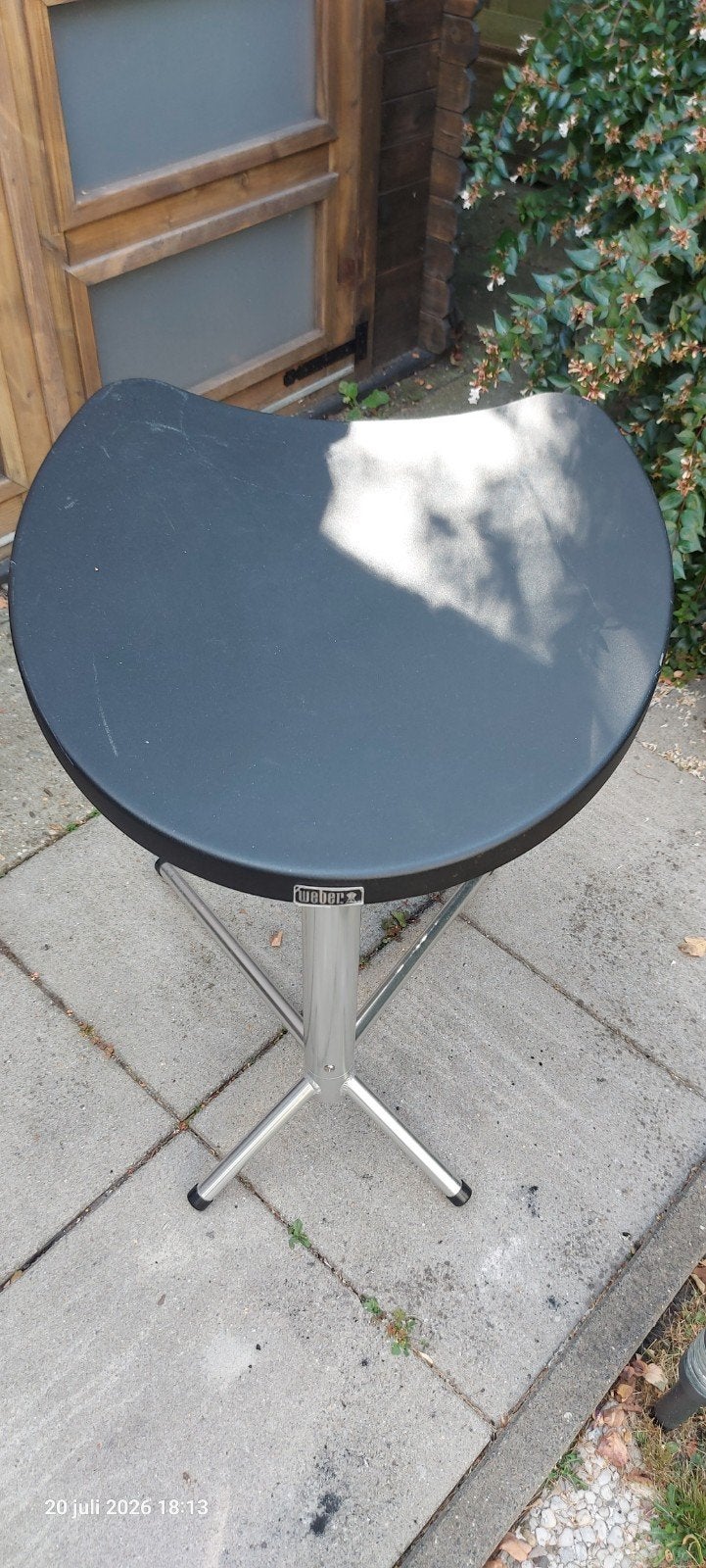 Weber bbq bijzettafel, Ophalen, Gebruikt, Ovaal