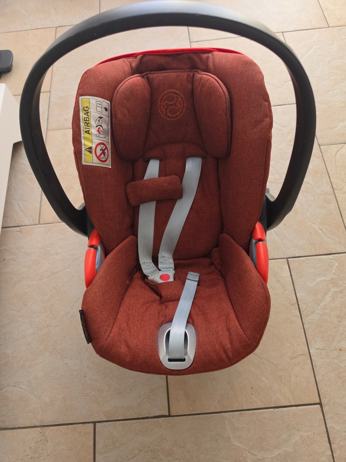 Cybex Cloud Z i-Size autostoel met ligstand en verkleiner, Zo goed als nieuw, Isofix, 0 t/m 13 kg, Slaapstand