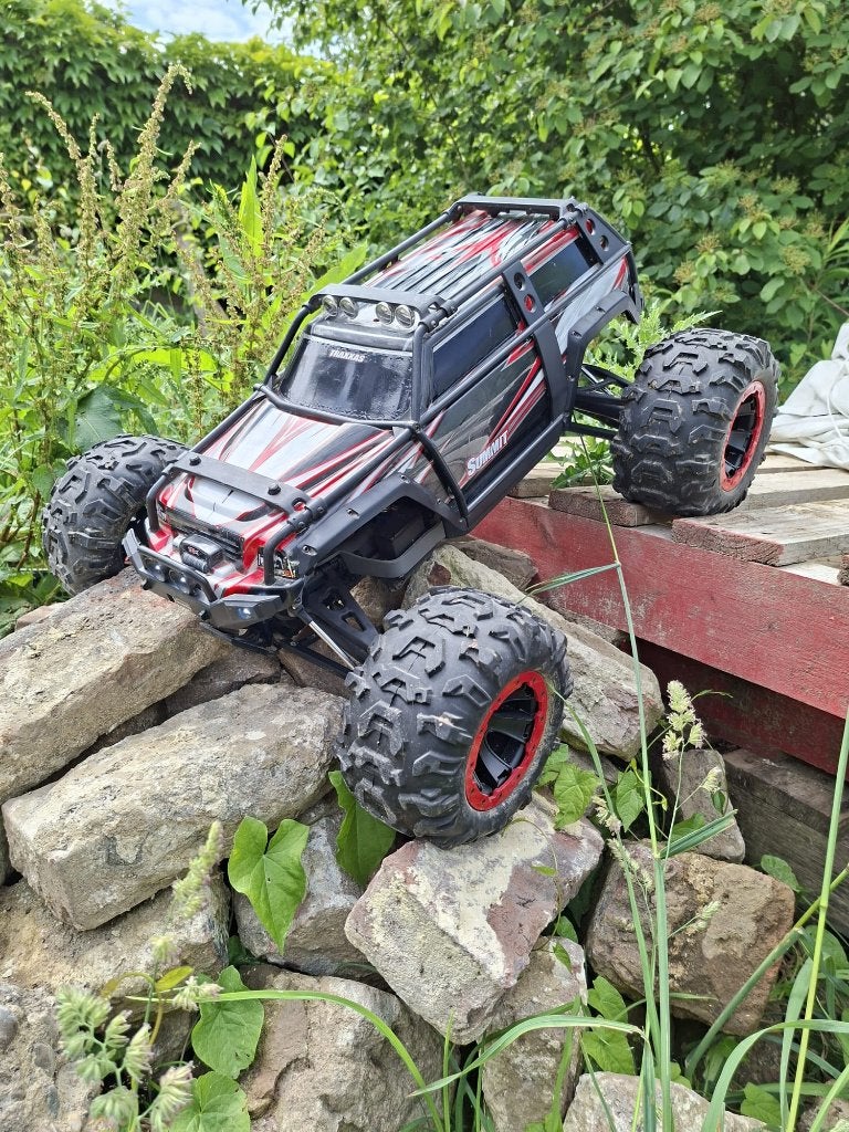 traxxas summit 1:8 rtr, nu 275€, Hobby en Vrije tijd, Elektro, Auto offroad, Ophalen of Verzenden, Zo goed als nieuw