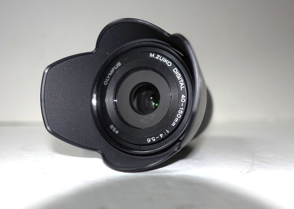 olympus 40-150mm nieuwstaat  met zonnekap ., Audio, Tv en Foto, Fotografie | Lenzen en Objectieven, Ophalen, Micro Four Thirds
