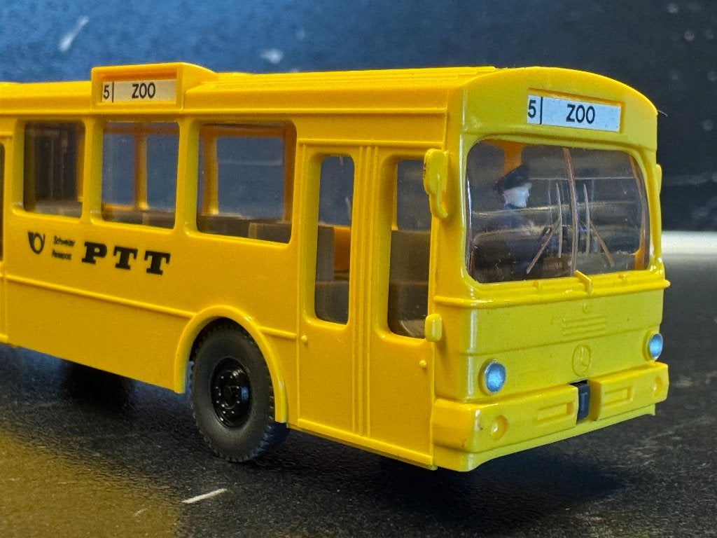 Bus-2563: Gelede Zwitserse Mercedes postbus - lijn 5, Ophalen of Verzenden, Gebruikt, Bus of Vrachtwagen, Wiking