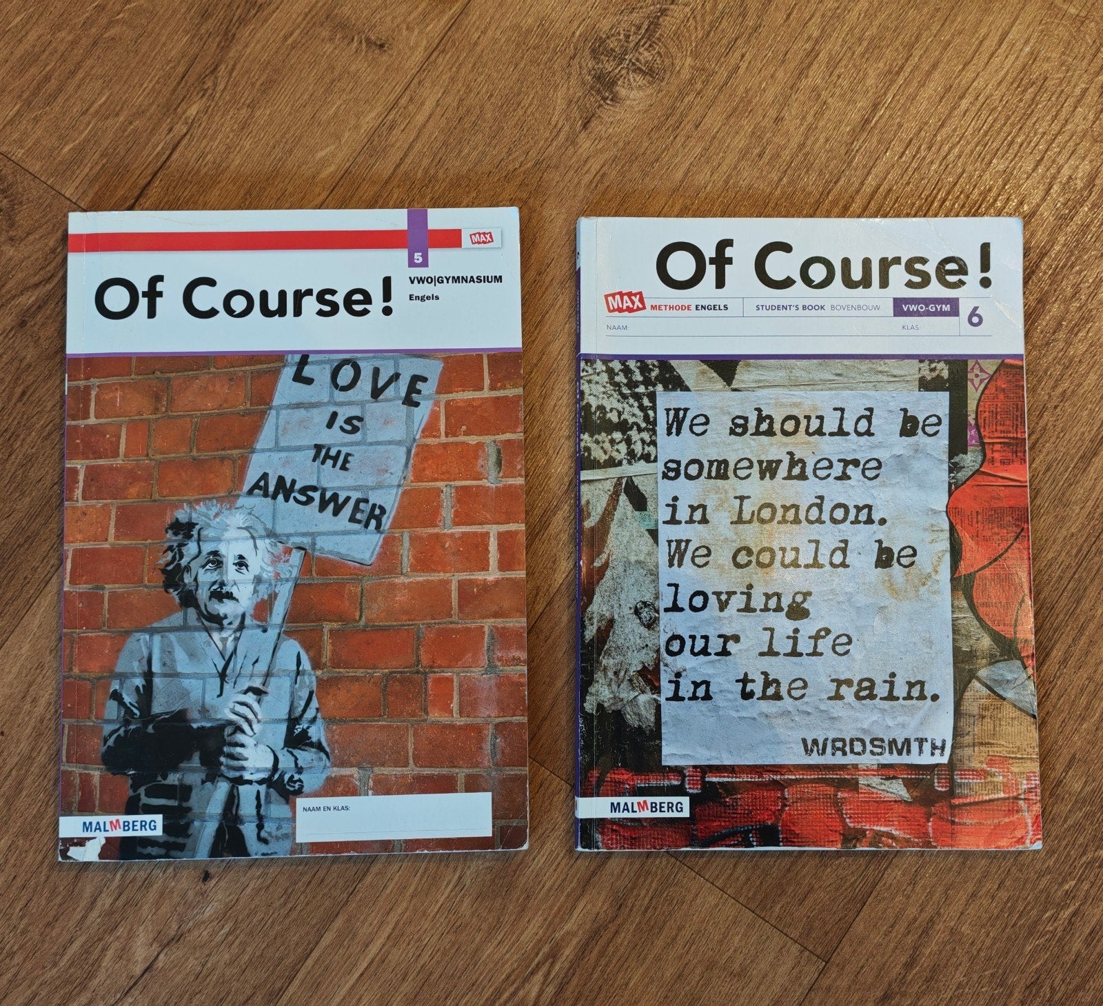 Of Course! MAX Engels boeken VWO Malmberg, Boeken, Ophalen of Verzenden, Gelezen, VWO, Engels