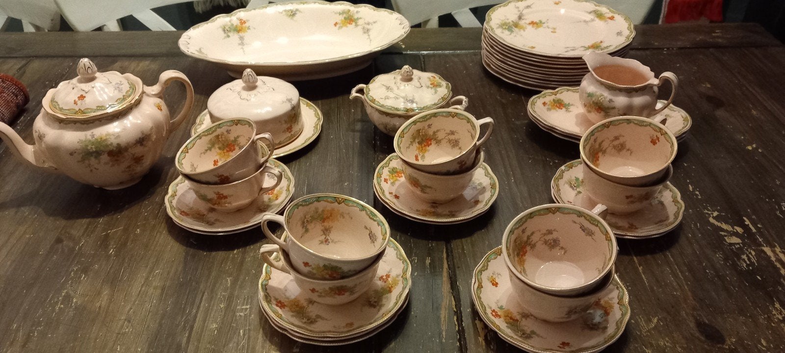 johnson bros rosedawn ningpo servies, Ophalen