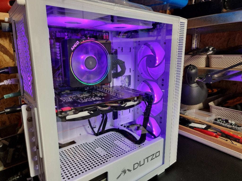 Game Pc AMD Ryzen 7 3800+ 4.5Ghz-GTX 1080 8GB win 11, Computers en Software, Desktop Pc's, Ophalen, Zelf gebouwde pc, Virtual Reality