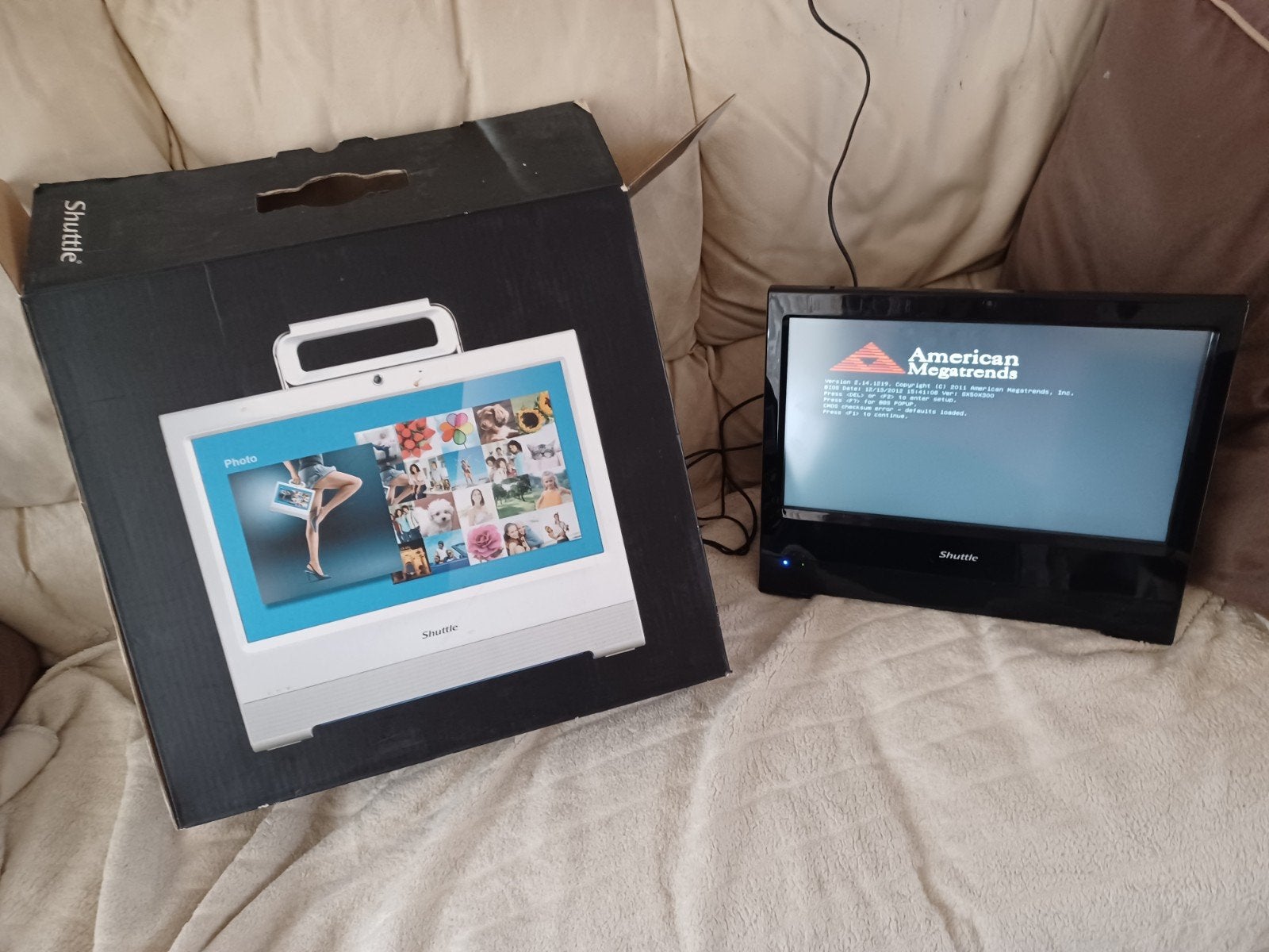 3x shuttle pc all in one 65€ 1 koop, Computers en Software, Ophalen of Verzenden, Gebruikt