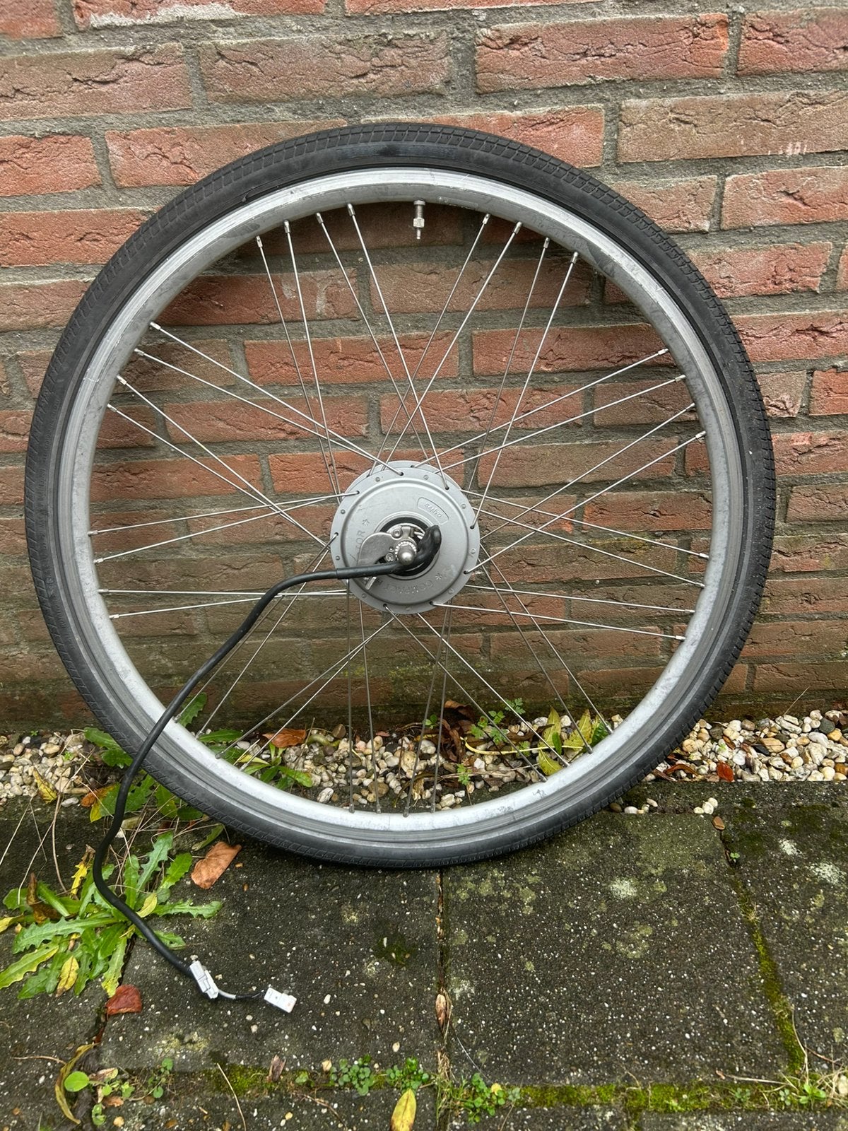 E-bike voorwiel met motor 28” (Sparta), Ophalen of Verzenden, Gebruikt, Elektrische fiets, Band