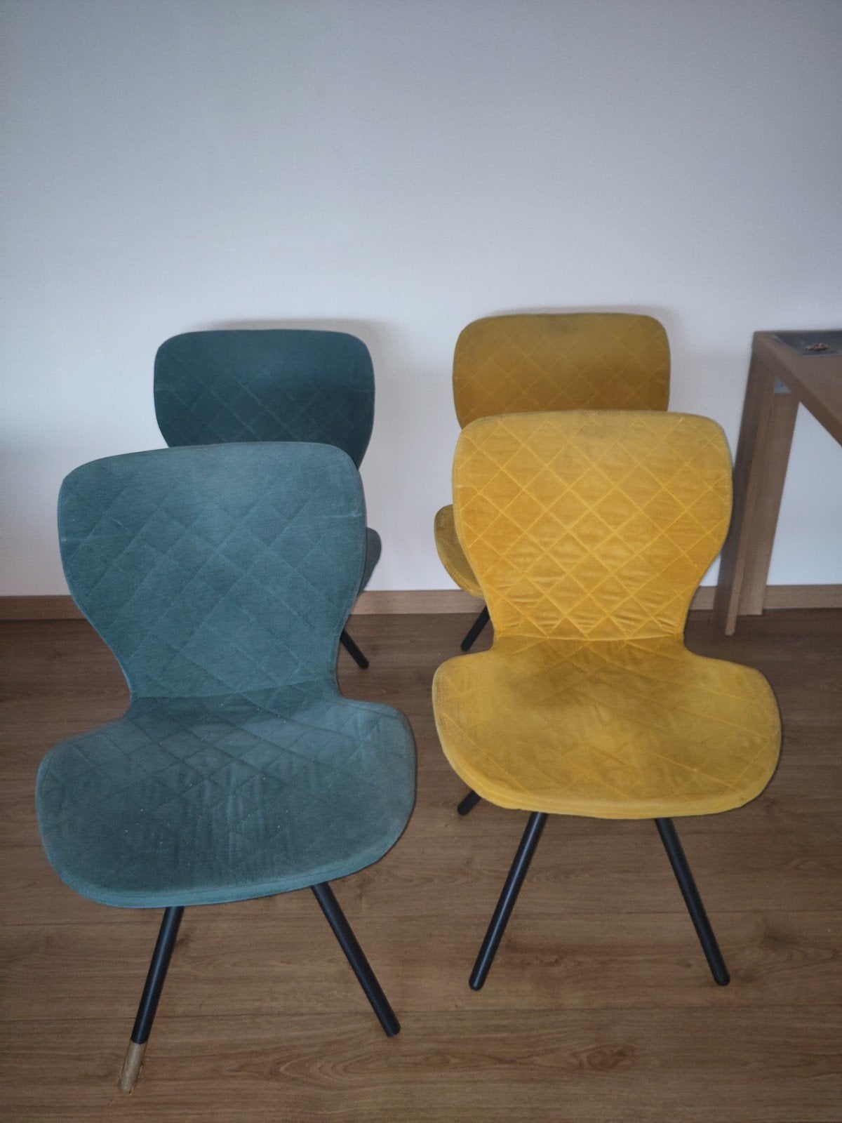 Set van 4 stoelen van Kwantum, Ophalen, Gebruikt, Overige kleuren, Vier