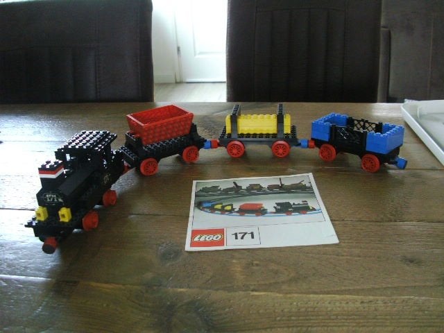 Lego duw trein 171, Kinderen en Baby's, Gebruikt, Lego, Inclusief instructies, Ophalen of Verzenden