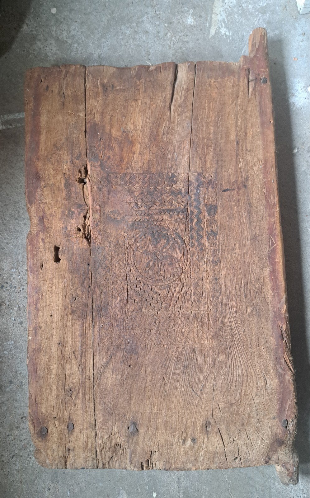 Antieke Marokkaanse deur  110 cm x 60 cm, Ophalen