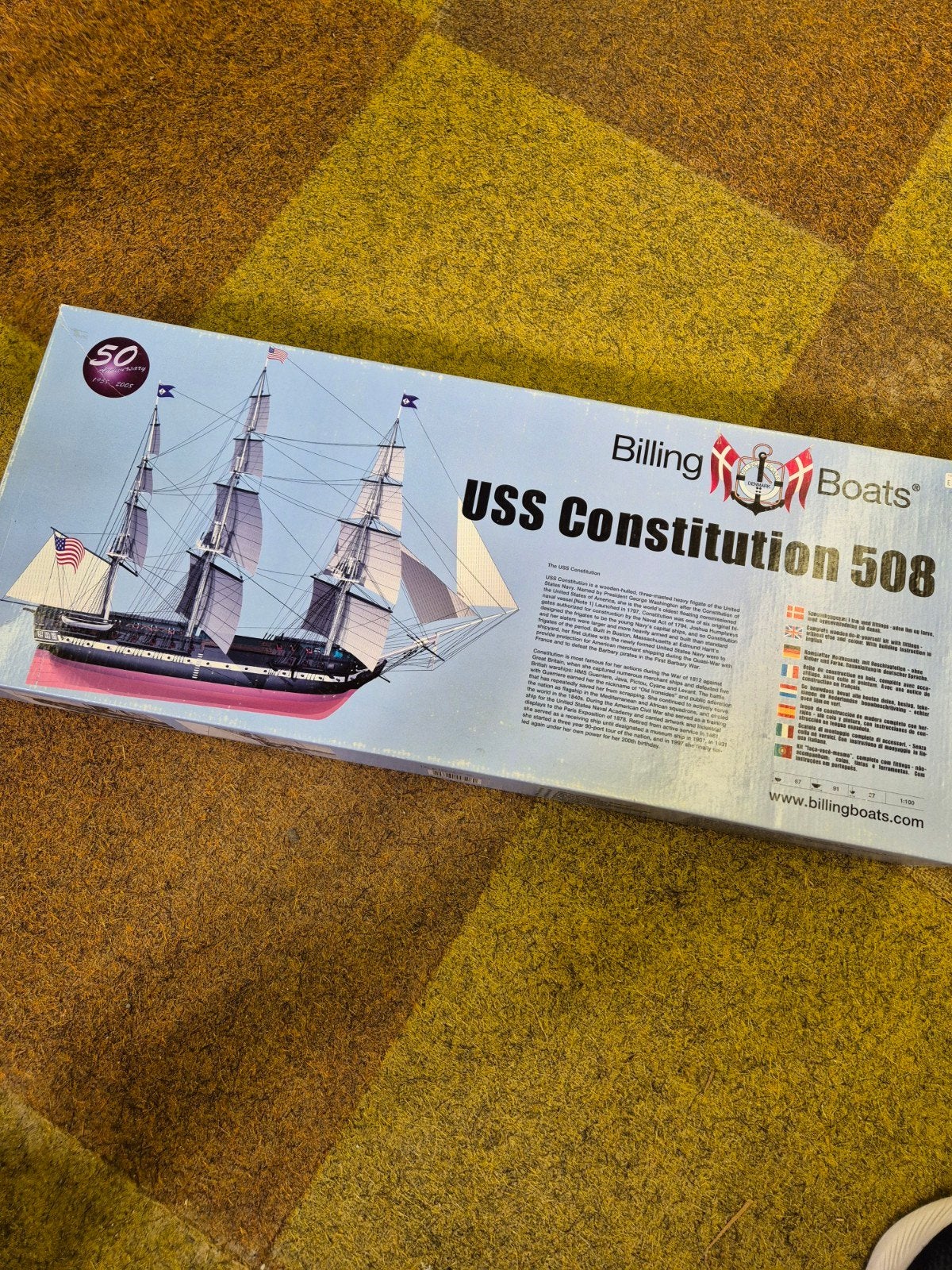 Billing Boats USS Constitution 508, Hobby en Vrije tijd, Modelbouw | Boten en Schepen, Ophalen of Verzenden, Nieuw
