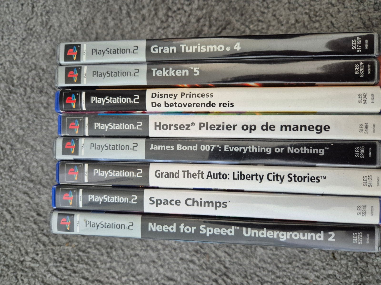PlayStation 2 Games: GTA, Tekken, Disney, 1 speler, Verzenden, Vanaf 3 jaar