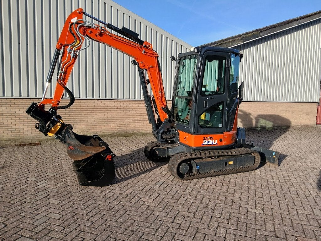 Hitachi ZX33U-6 CLR  1625 uur  2023, Ophalen of Verzenden, Graafmachine