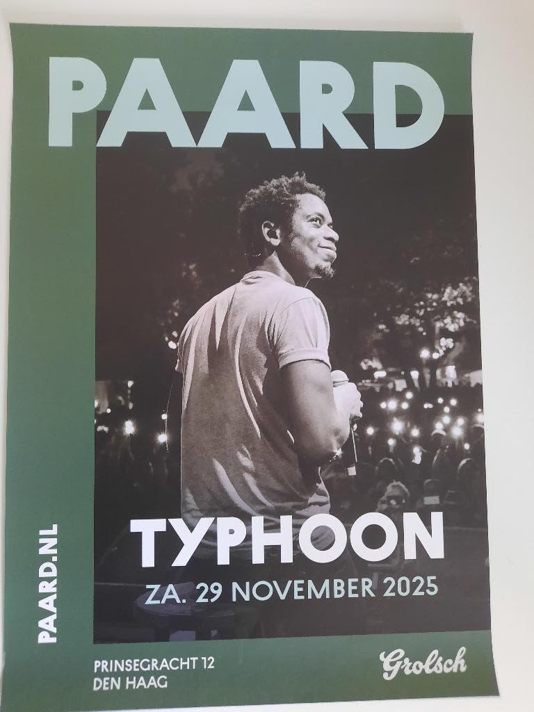A2 poster TYPHOON, Rechthoekig Staand, Nieuw, Ophalen of Verzenden, A1 t/m A3