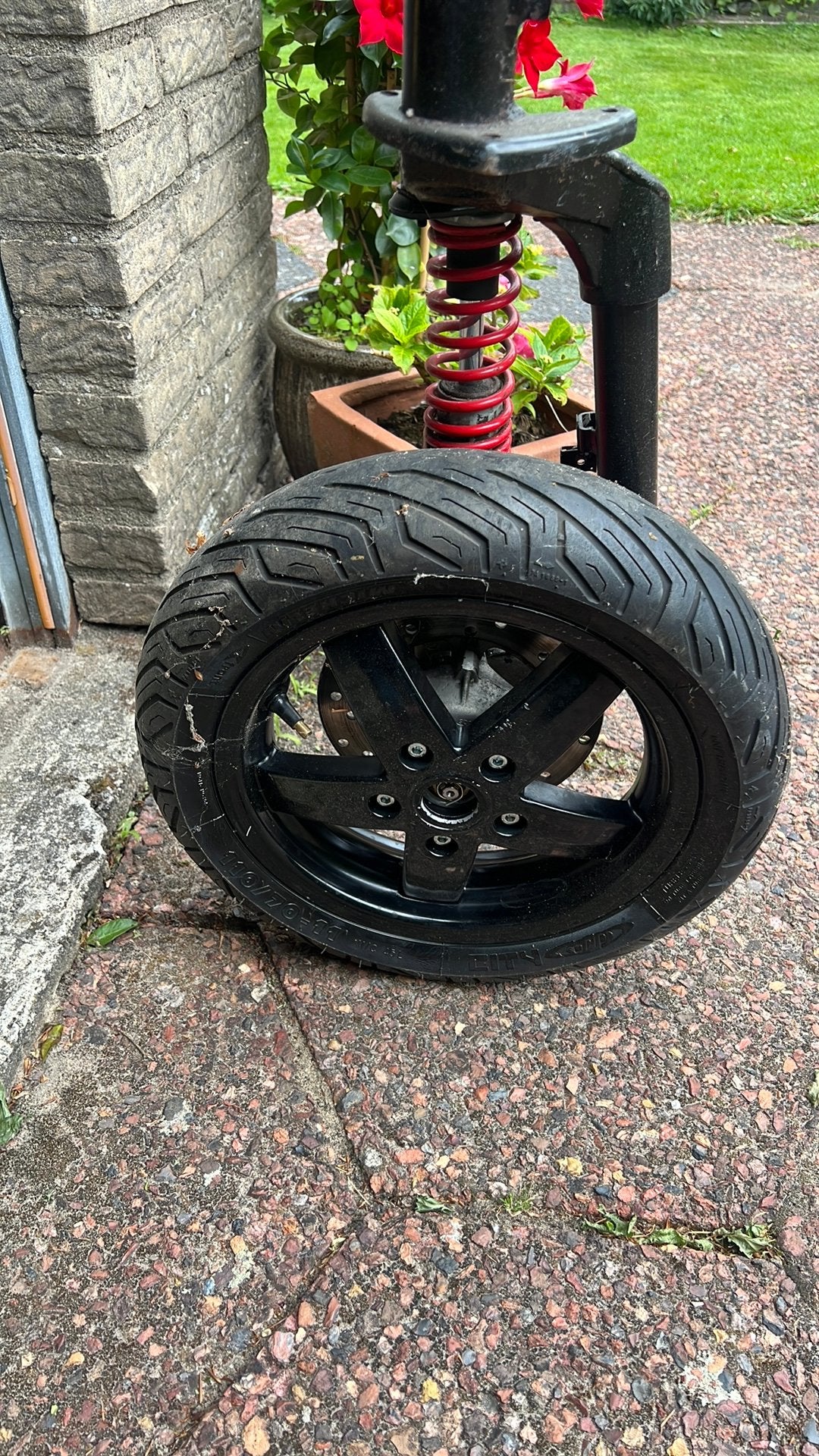 Omgelaste Enkele voorvork zip, Ophalen of Verzenden, Gebruikt
