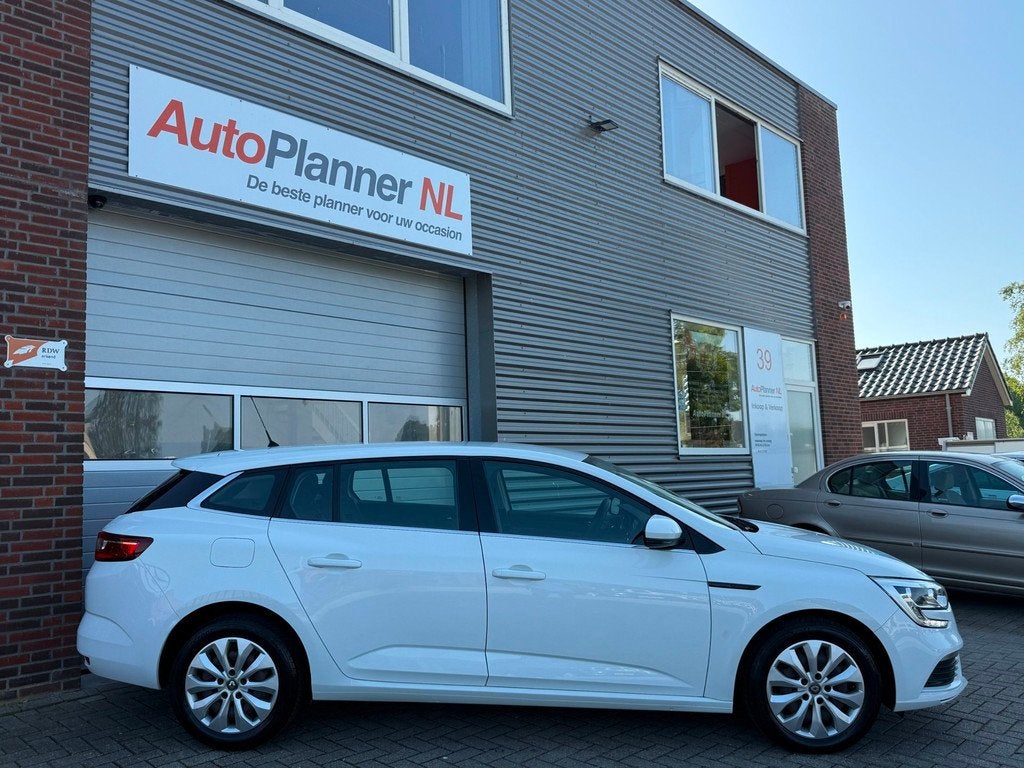Renault Mégane Estate 1.2 TCe Life! Airco! Cruise Control!, Auto's, Voorwielaandrijving, Gebruikt, 4 cilinders, Wit