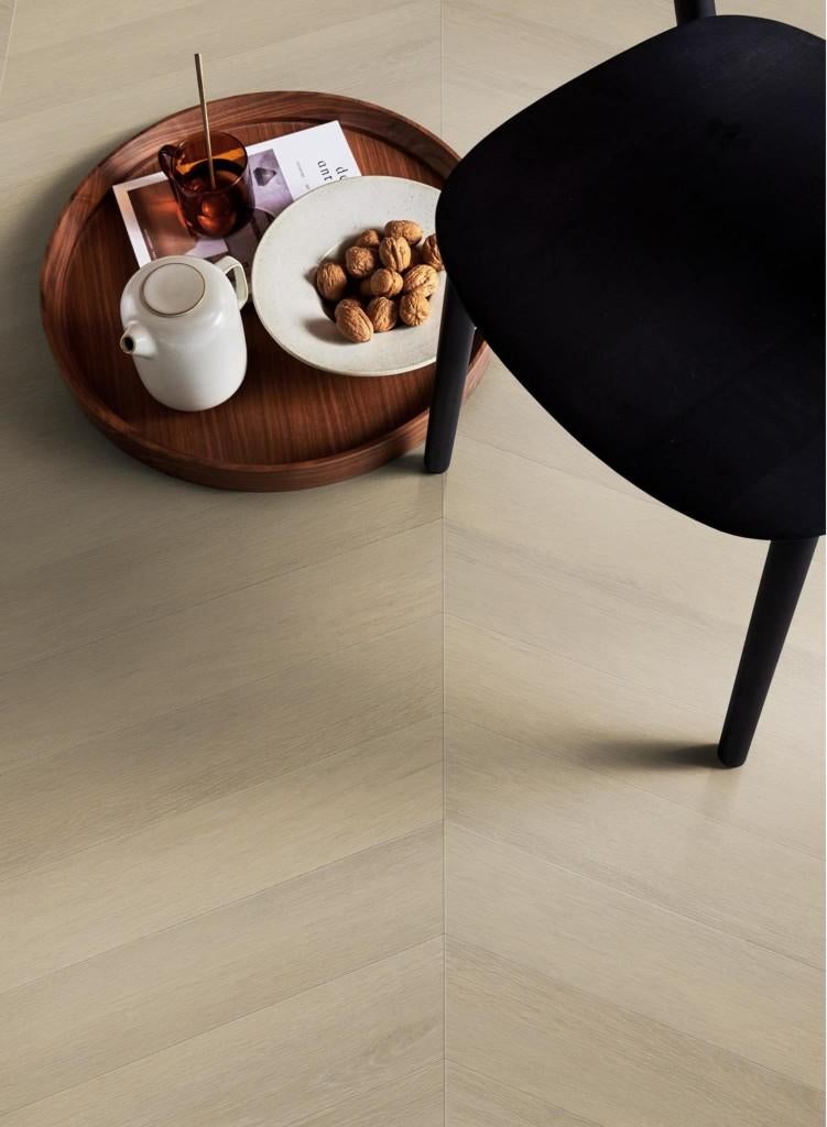 Premium Hongaarse punt dryback voor maar €24,90 pm2, Crème, 75 m² of meer, Nieuw, Ophalen of Verzenden