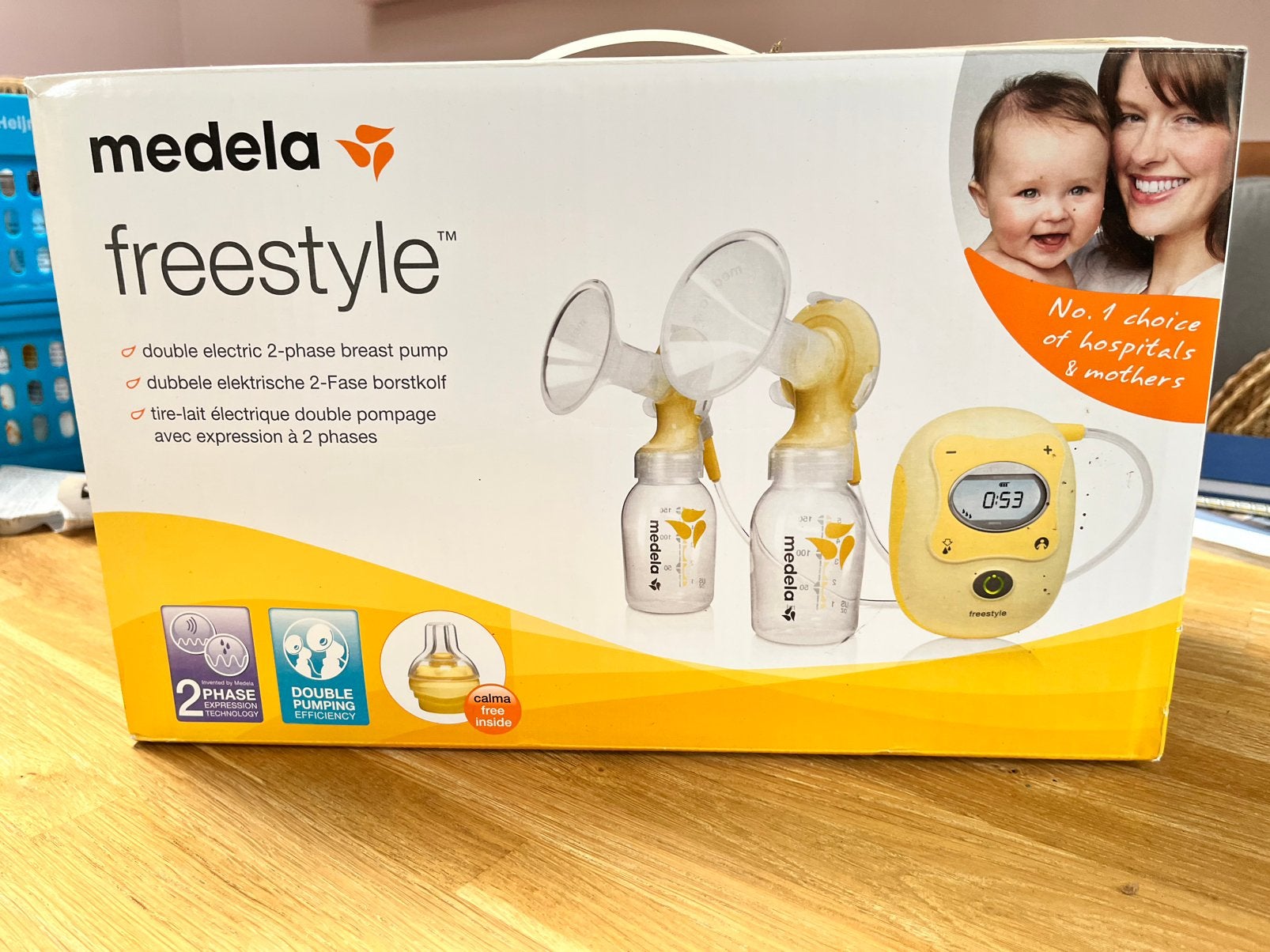 Medela freestyle borstkolf, Ophalen, Zo goed als nieuw