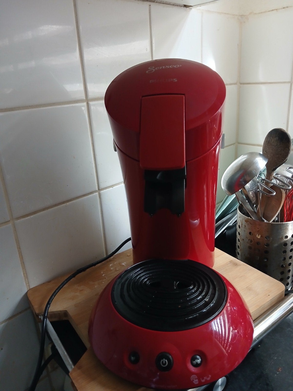 senseo  apparaat rood hd 7564 /  koffiezetapparaat voor pads, Witgoed en Apparatuur, Koffiezetapparaten, Koffiemachine, Ophalen of Verzenden