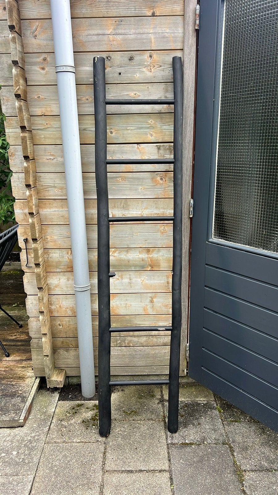 Zwarte decoratieve ladder/trap, Ophalen, Gebruikt, Ladder, 2 tot 4 meter