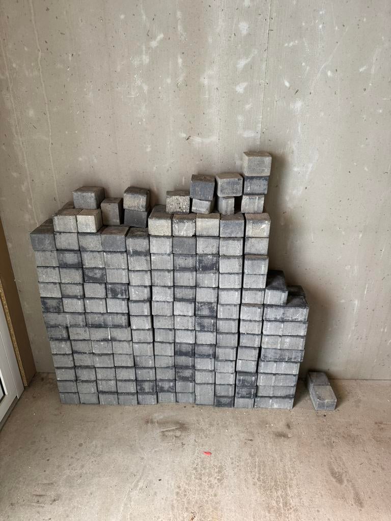 Antraciet Betonklinkers, Tuin en Terras, Tegels en Klinkers, Ophalen, Klinkers, Nieuw, Minder dan 5 m²