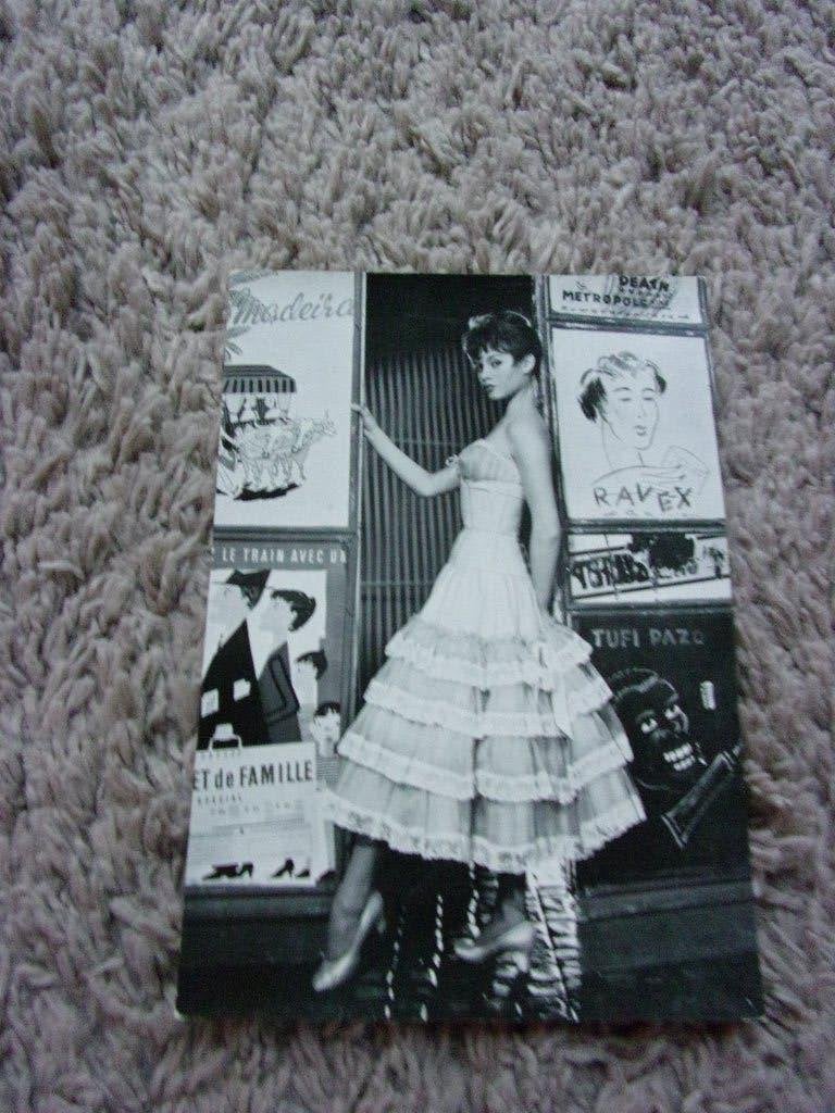 BRIGITTE BARDOT OUDE ZWART-WIT GROTE ECHTE FOTO 21X15CM, Ophalen, Zo goed als nieuw, Foto of Kaart