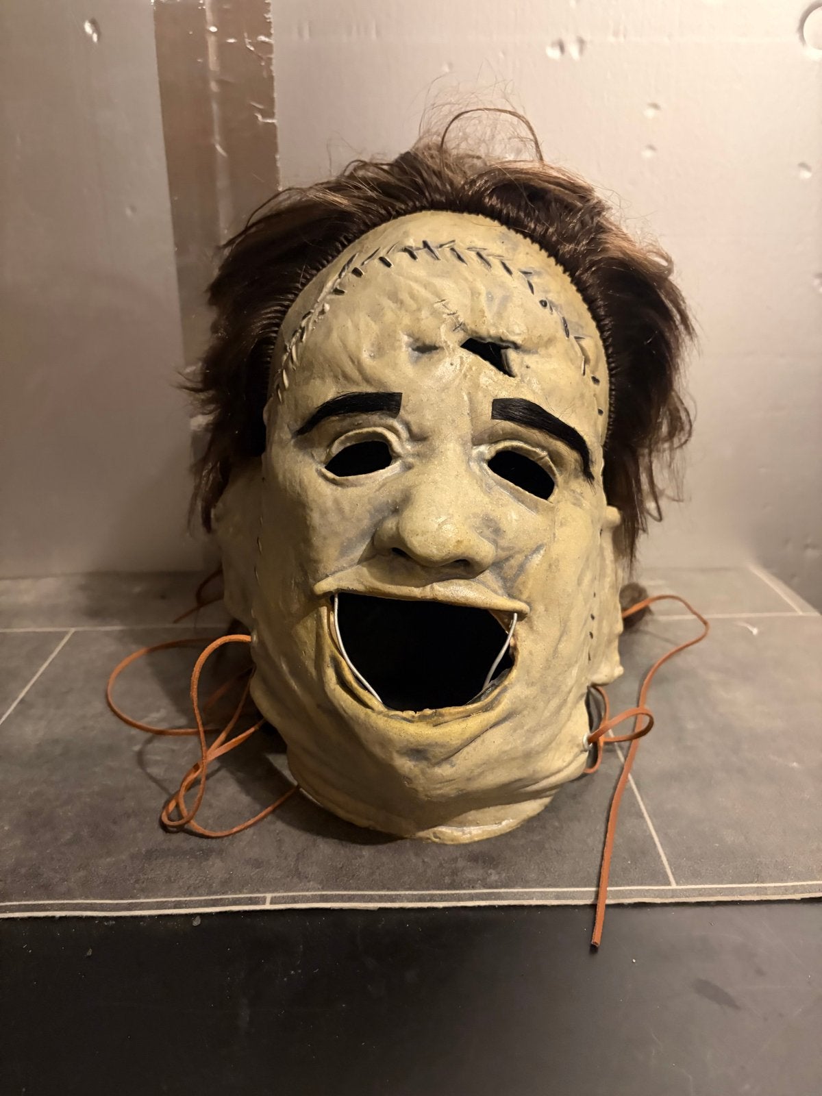 Leatherface Masker - Texas Chainsaw Massacre, Vanaf 16 jaar, Ophalen of Verzenden, Gebruikt