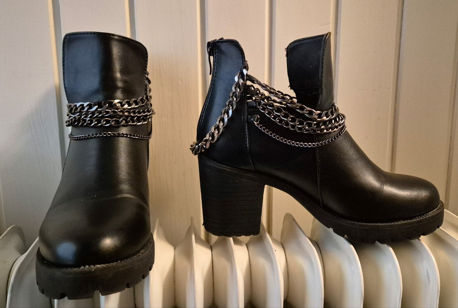 Stoere laarzen, Zwart, Boots, Nieuw, Ophalen of Verzenden