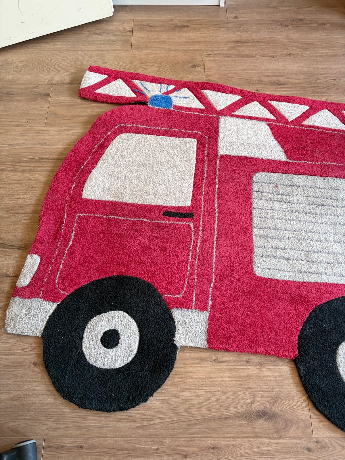 Happy Rugs Brandweerauto Tapijt - Kinderkamer Vloerkleed, Ophalen, Gebruikt, 100 tot 150 cm, 150 tot 200 cm