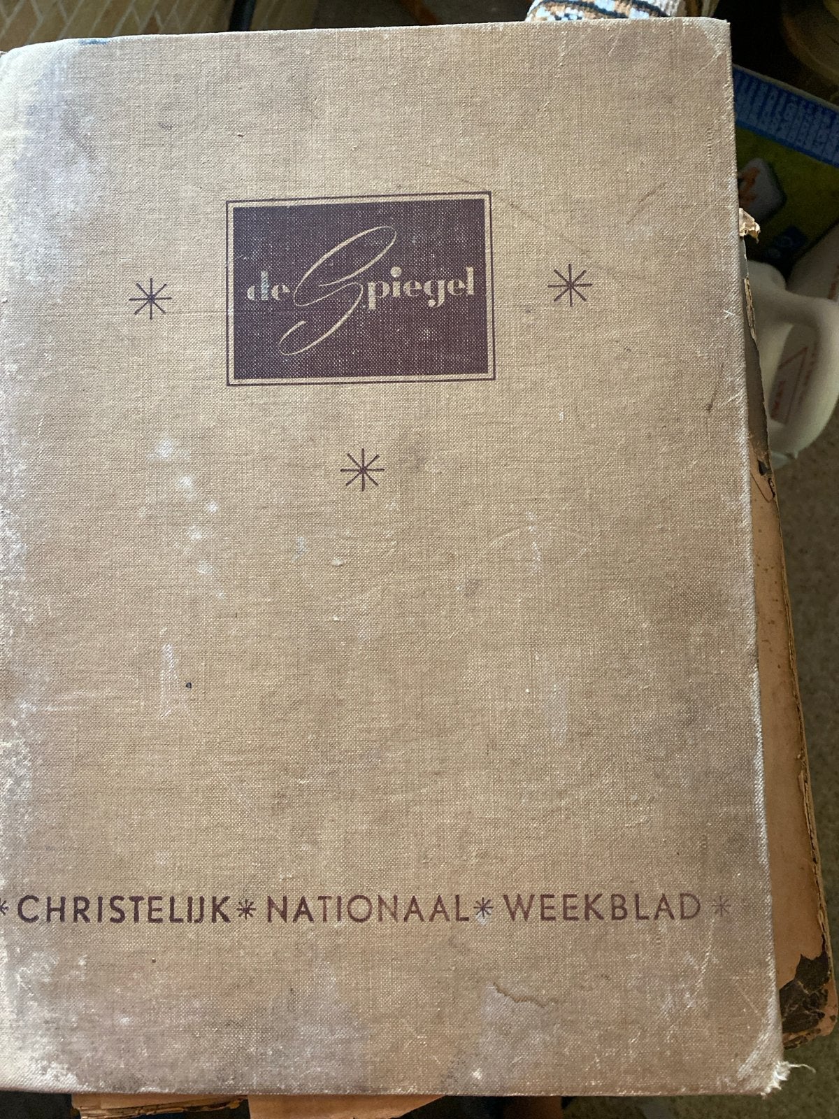De Spiegel Christelijk Nationaal Weekblad - Vintage, Ophalen of Verzenden, Gelezen, Overige typen