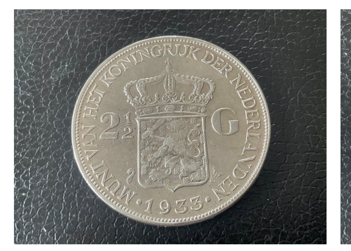Rijksdaalder 1933., Ophalen of Verzenden, Koningin Wilhelmina, 2½ gulden