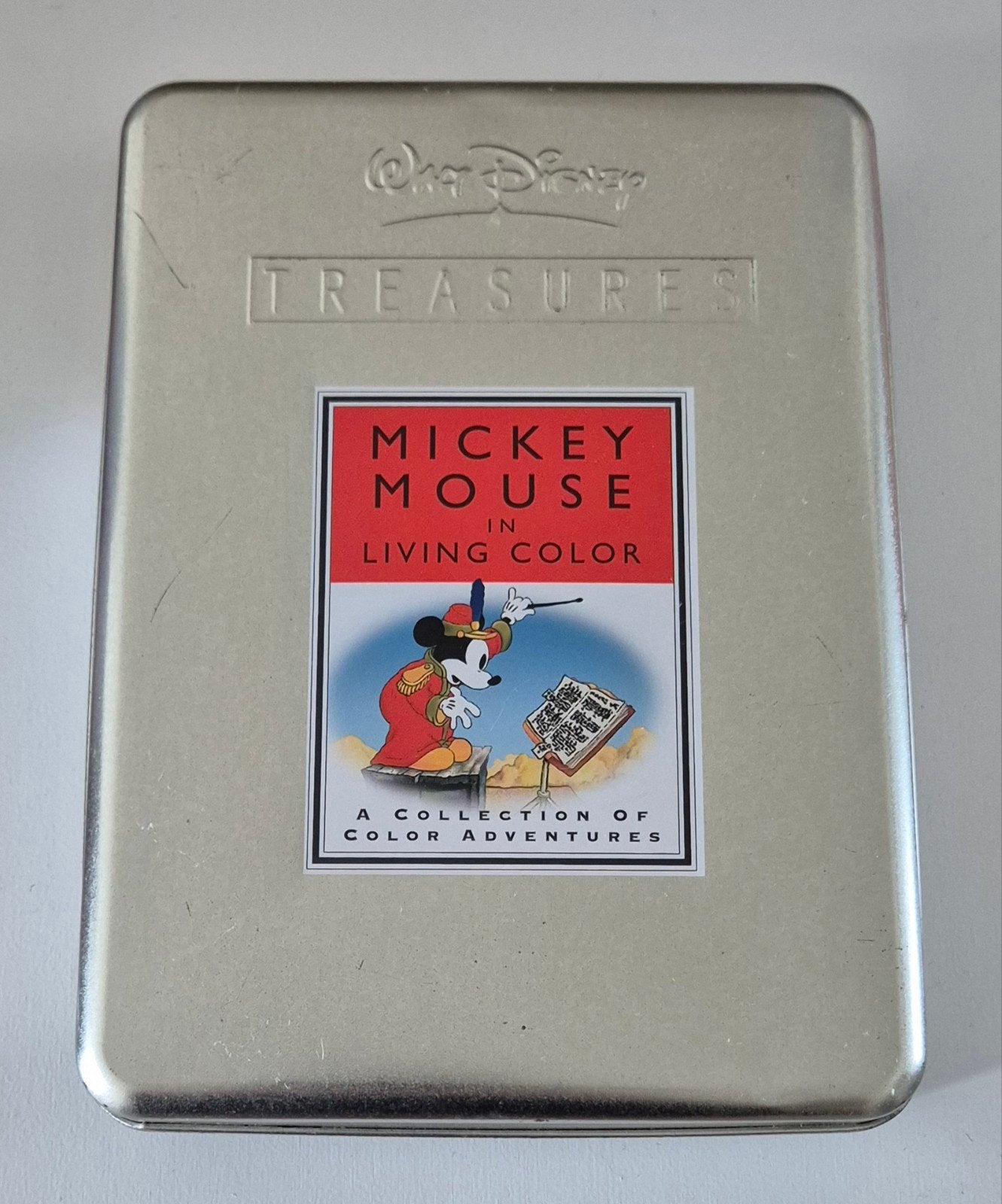 Walt Disney Treasures - Mickey Mouse in living color - 2 DVD, Alle leeftijden, Ophalen of Verzenden, Zo goed als nieuw