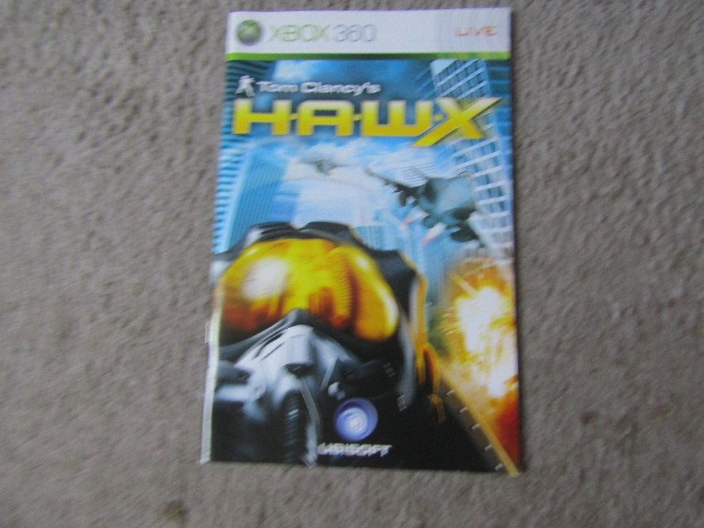 Boekje: Tom Clancy's HAWX, Avontuur en Actie, Gebruikt, 1 speler, Ophalen of Verzenden