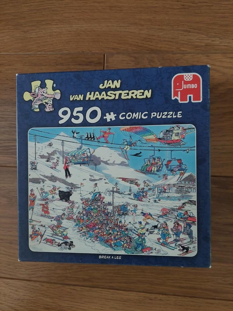 Jan van Haasteren 'Break a Leg' 950 stukjes, Ophalen, 500 t/m 1500 stukjes, Zo goed als nieuw