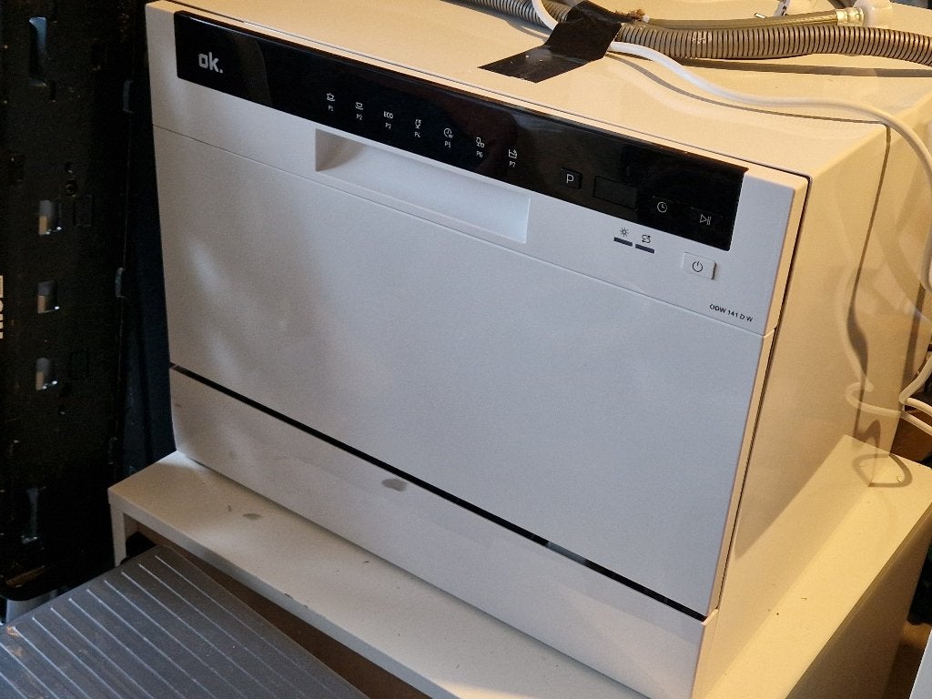 Vaatwasser OK ODW 141 D W, Ophalen, Minder dan 85 cm, Zo goed als nieuw, 45 tot 60 cm