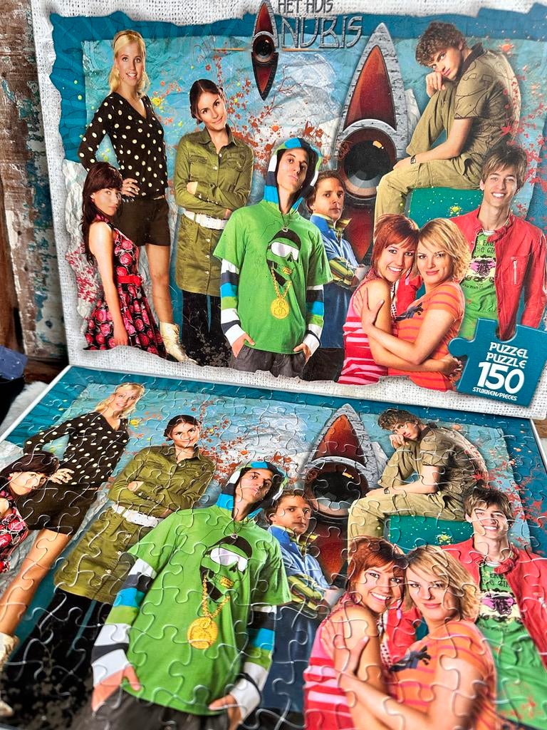 Puzzel Het Huis Anubis 150 stukjes - Verzamelobject, Ophalen of Verzenden, Gebruikt