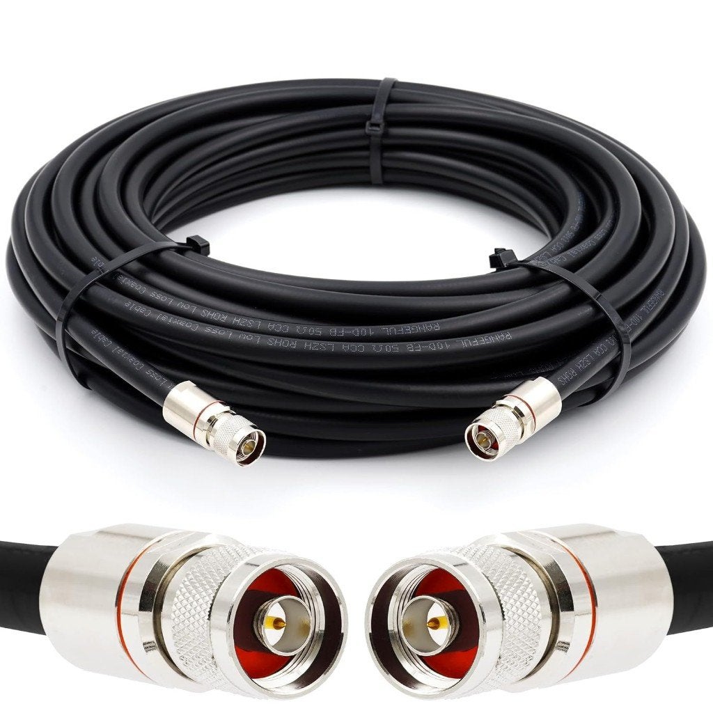 Coaxkabel F-male naar F-male – 2 meter, Ophalen of Verzenden, Nieuw, Minder dan 2 meter, Coaxiale kabel